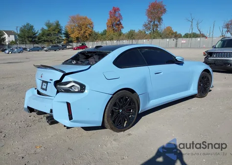 2024 BMW M2 из США, поврежденный, VIN 3MF13DM07R8E09965